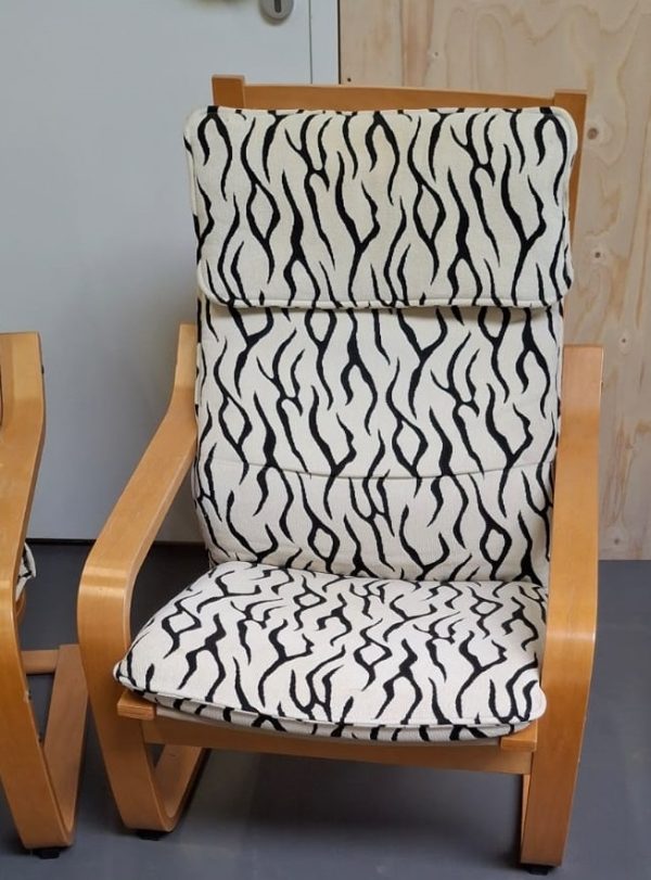 IKEA POÄNG fauteuil & voetenbank - 2 stuks - Afbeelding 6