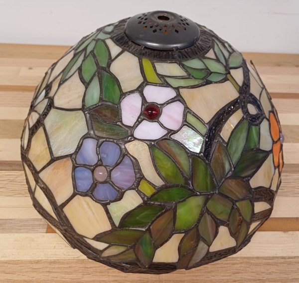 Glas in lood lampenkap - Tiffany style - Afbeelding 9