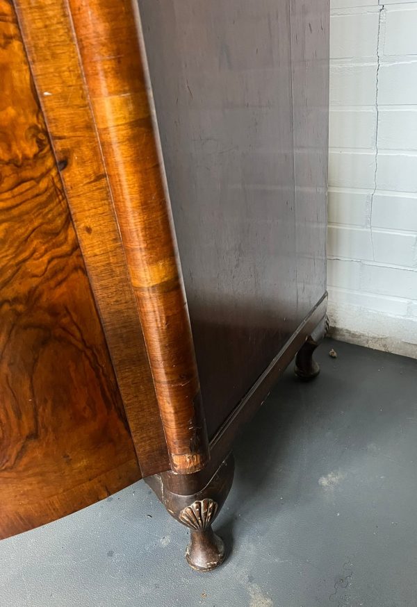 Vintage kledingkast - Wortelnotenhout style - Afbeelding 17