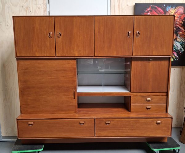 Vintage Fristho Franeker dressoir / wandkast - Afbeelding 12
