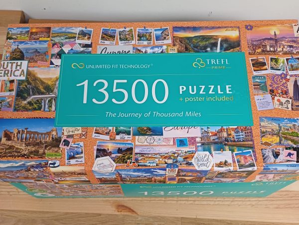 The Journey Of Thousand Miles Puzzel 13500 stukjes nog nieuw - Afbeelding 6