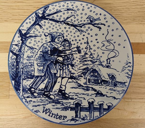 Bordjes Delft Blue - Lente / Zomer/ Herfst / Winter - Afbeelding 4