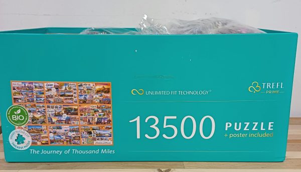 The Journey Of Thousand Miles Puzzel 13500 stukjes nog nieuw - Afbeelding 3
