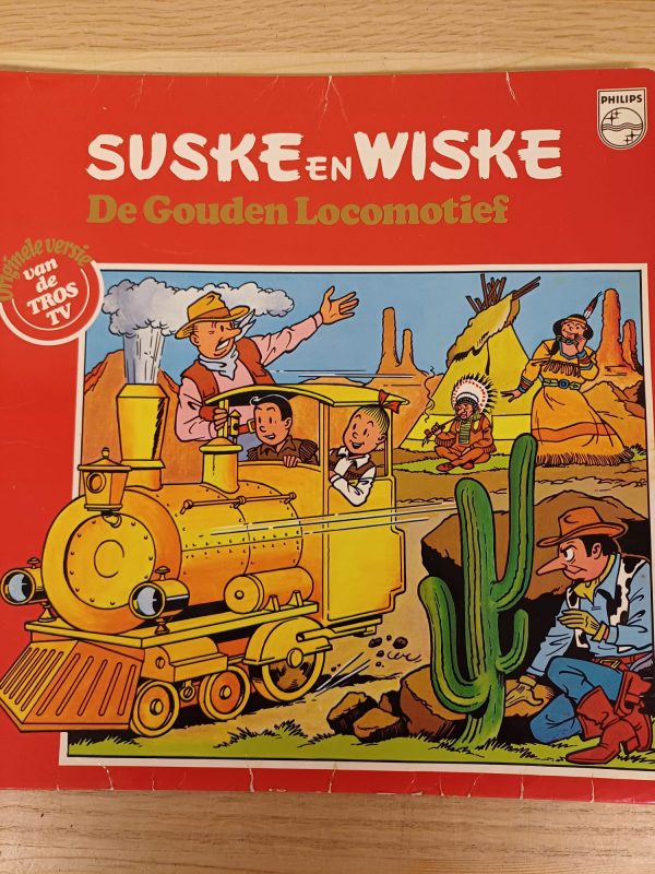 Suske en Wiske De Gouden Locomotief - LP/vinyl