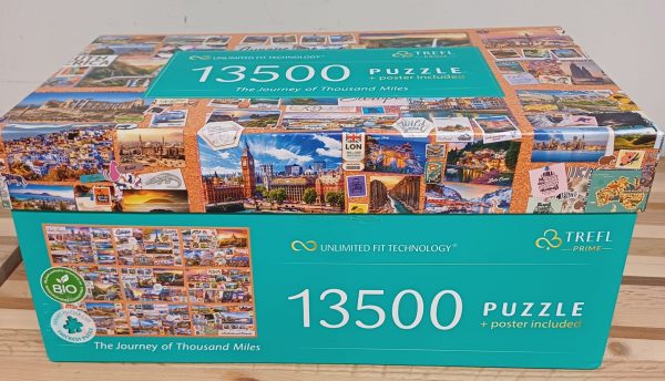 The Journey Of Thousand Miles Puzzel 13500 stukjes nog nieuw - Afbeelding 4
