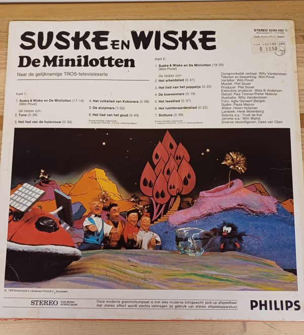 Suske en Wiske De Minilotten - LP/vinyl - Afbeelding 2