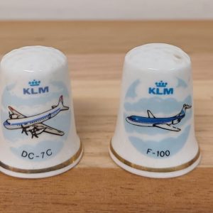 Vingerhoedjes - KLM - 2 stuks