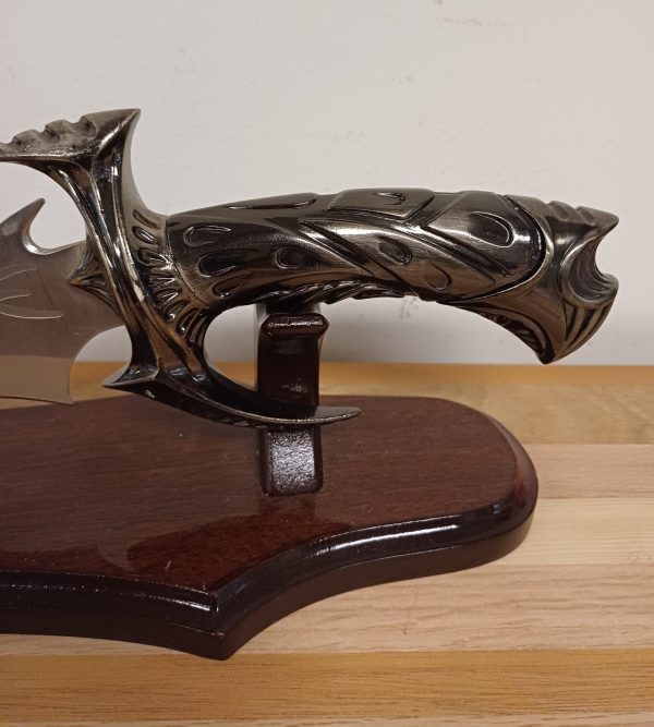 Zilveren Draak Mes met Standaard / Dragon - Afbeelding 7