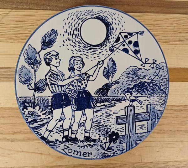 Bordjes Delft Blue - Lente / Zomer/ Herfst / Winter - Afbeelding 3