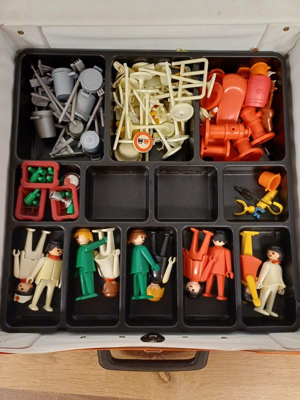 Vintage Playmobil Geobra 174 in koffer - Afbeelding 7