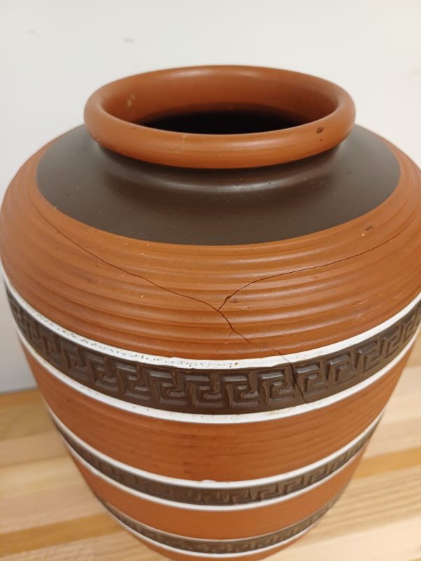 IIkra edel keramiek terra cotta vaas - Afbeelding 5