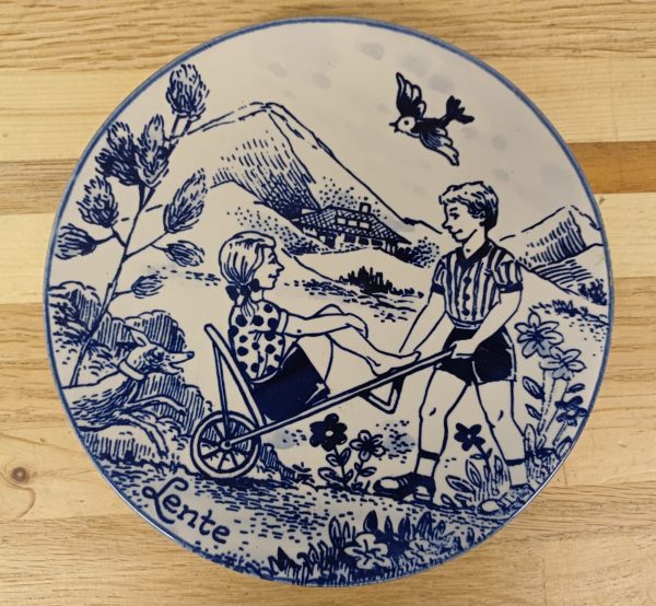 Bordjes Delft Blue - Lente / Zomer/ Herfst / Winter - Afbeelding 7