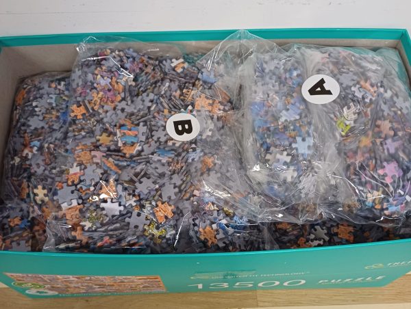 The Journey Of Thousand Miles Puzzel 13500 stukjes nog nieuw - Afbeelding 9