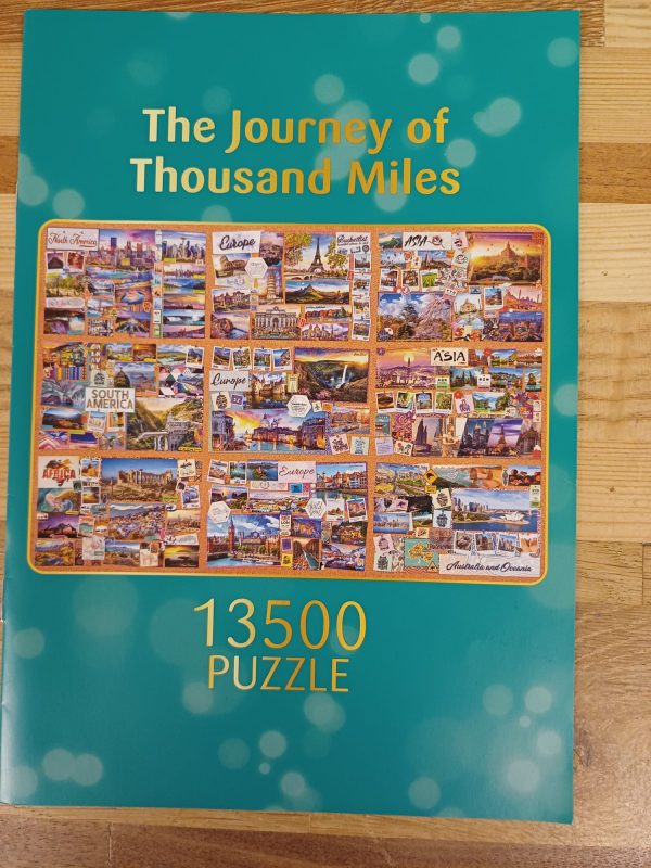 The Journey Of Thousand Miles Puzzel 13500 stukjes nog nieuw - Afbeelding 12