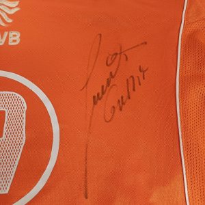 KNVB shirt Robben - handtekening Ruud Gullit