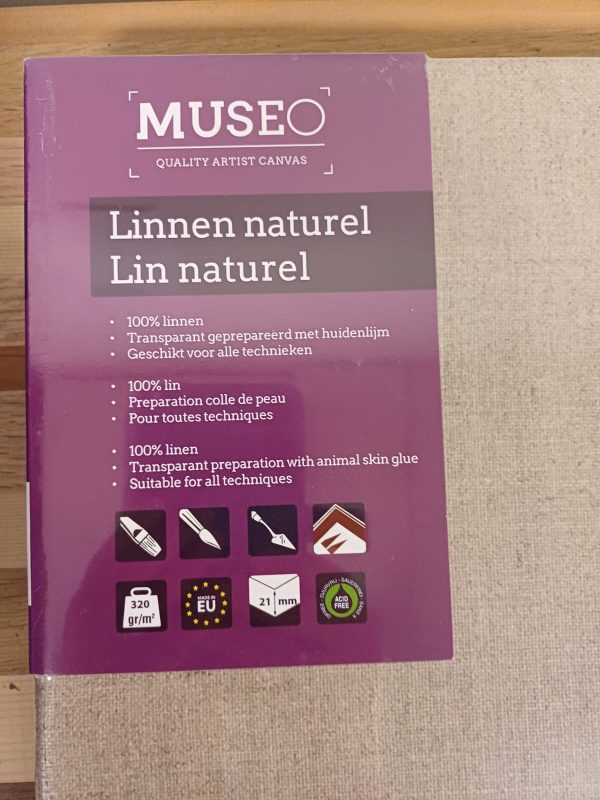 Museo Linnen naturel 70 x 100 cm - Afbeelding 4