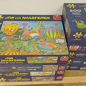 Jan van Haasteren puzzels - 9 stuks