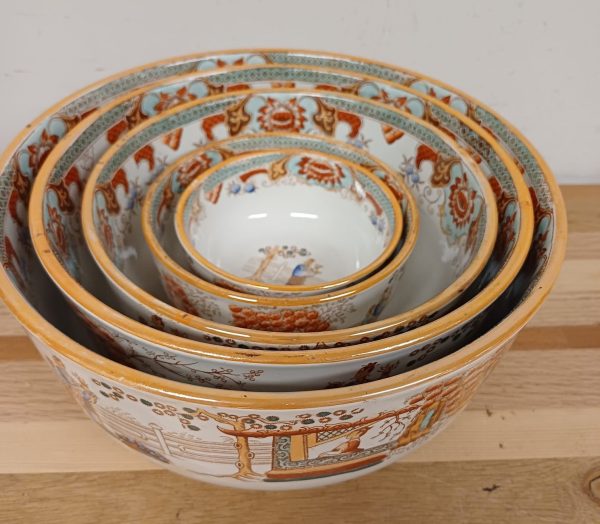 5 mooie schalen Societe Ceramique Maestricht Canton - Afbeelding 8