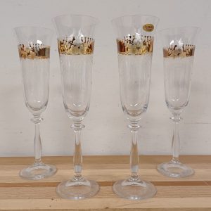 Da Mirs Bohemia champagne glazen - 4 stuks