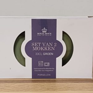 Royal Boch mokken - 6 stuks - nieuw in doos