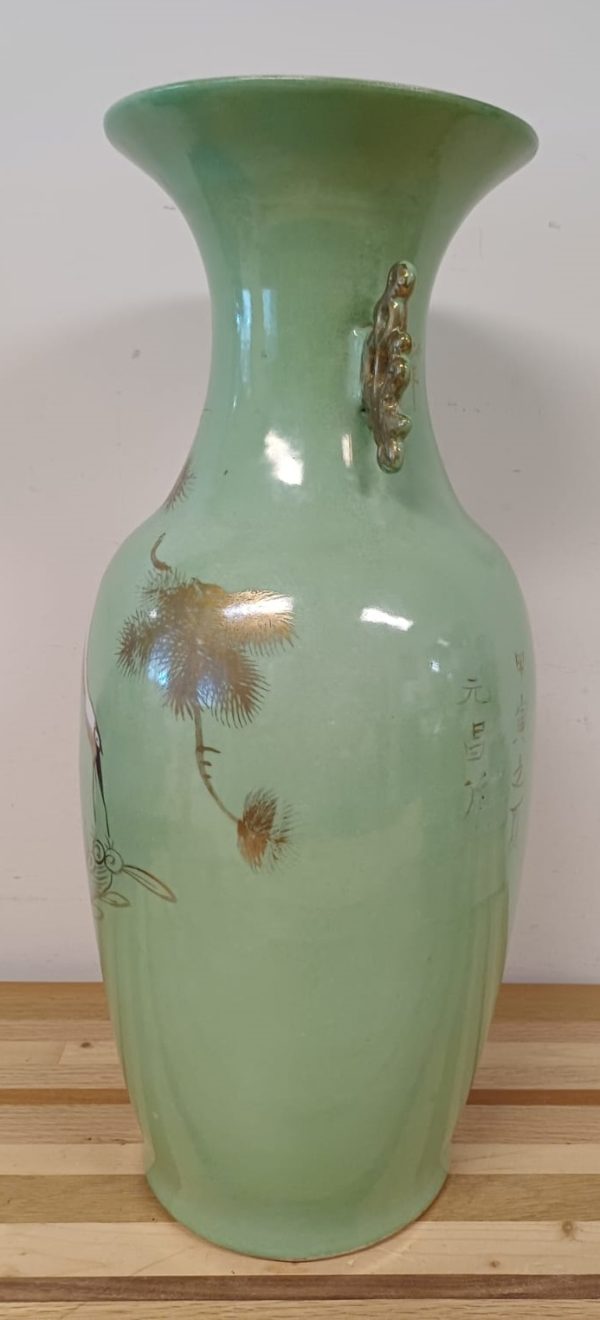 Chinese pot met deksel en grote Chinese vaas - Afbeelding 12