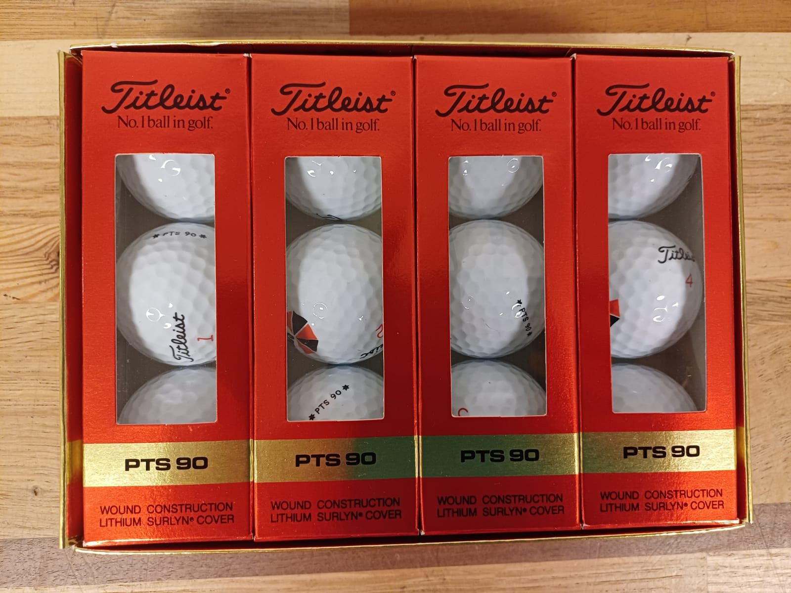 Titleist golfballen – 12 stuks – nieuw in doos