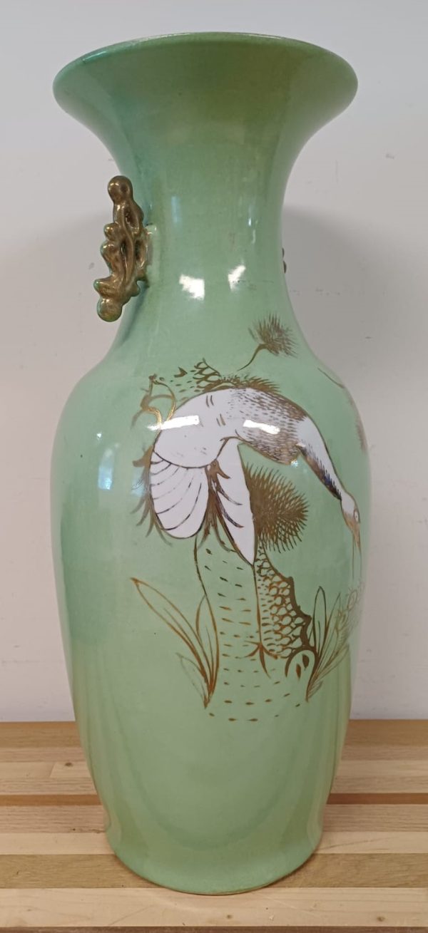 Chinese pot met deksel en grote Chinese vaas - Afbeelding 7