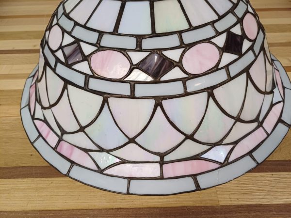 Glas in lood lamp - Tiffany stijl - Afbeelding 3