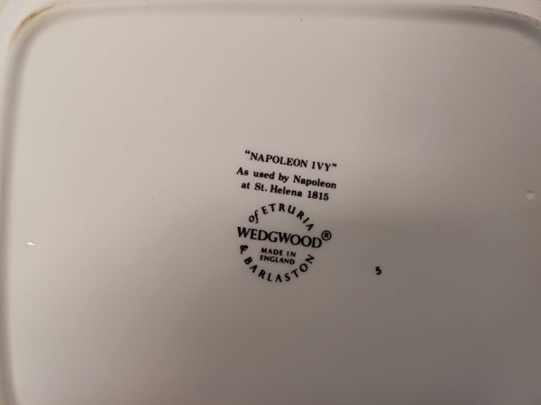 Zeldzame Wedgwood Napoleon Ivy botervloot - Afbeelding 2