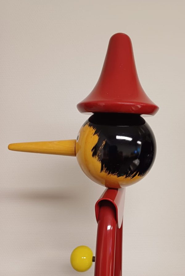 Pinokkio / Pinocchio kapstok van Giocattoli Galetti Milano - Afbeelding 5