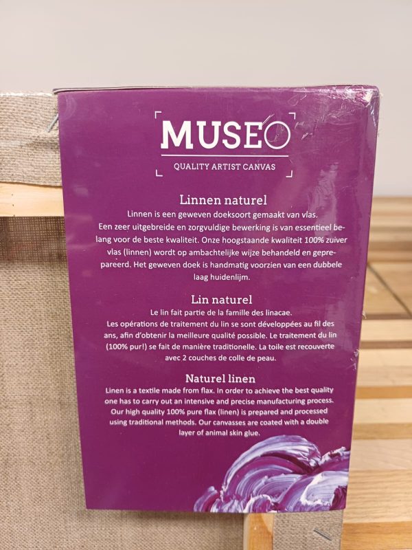 Museo Linnen naturel 70 x 100 cm - Afbeelding 3