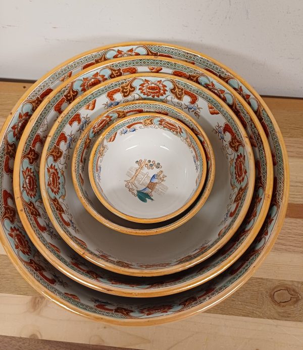5 mooie schalen Societe Ceramique Maestricht Canton