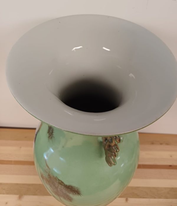 Chinese pot met deksel en grote Chinese vaas - Afbeelding 16