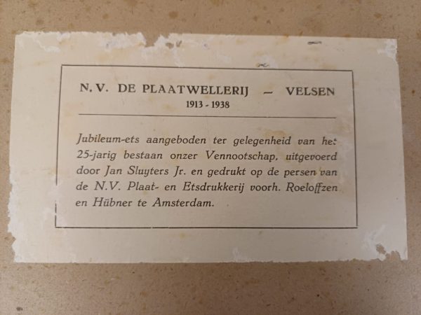 Ets Jan Sluijters - 1913-1938 N.V. De Plaatwellerij - 42/50 - Afbeelding 13