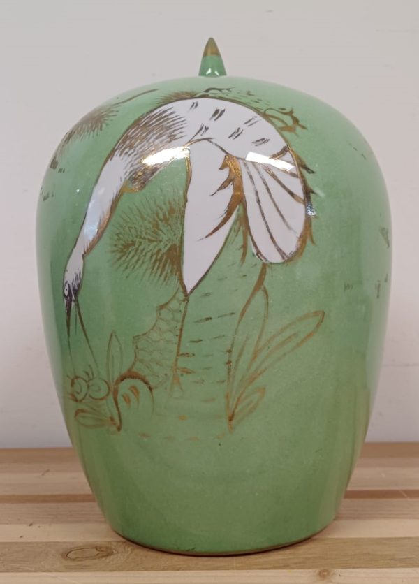 Chinese pot met deksel en grote Chinese vaas - Afbeelding 18