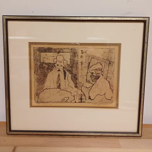 Piet Wiegman - Gesigneerde Ets