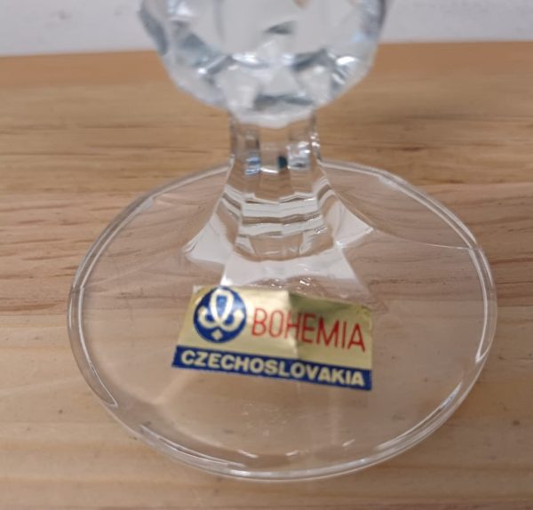 Bohemia kristallen champagne glazen - 6 stuks - Afbeelding 7
