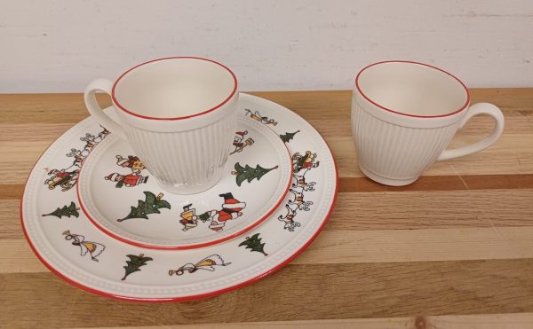 Wedgwood Windsor Christmas - 4 delig
