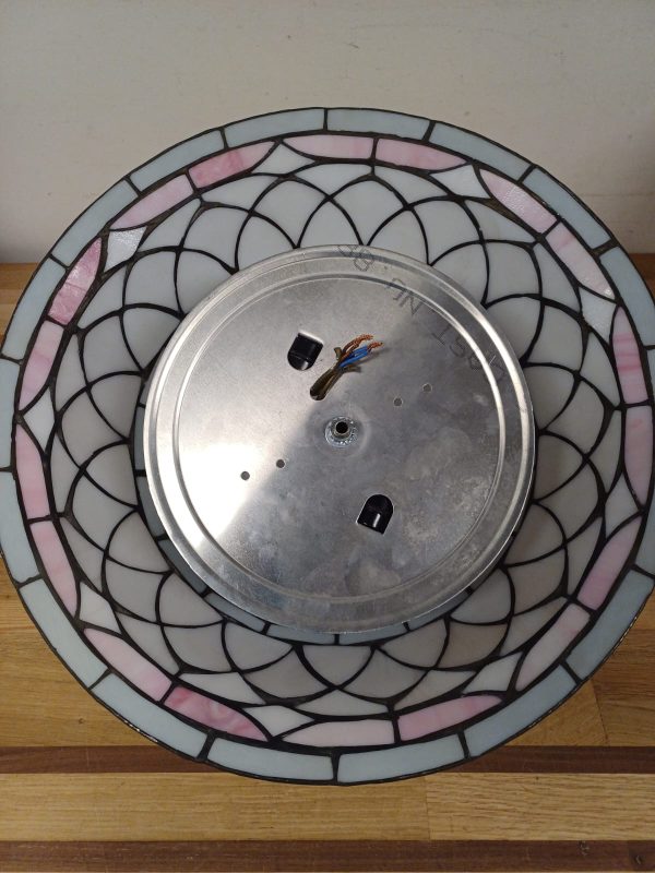 Glas in lood lamp - Tiffany stijl - Afbeelding 7