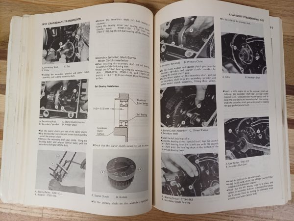 Kawasaki GPz500R GPz600R Motorcycle Service Manual - Afbeelding 3