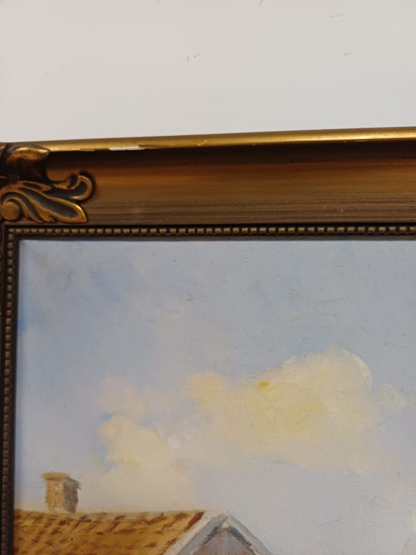 Olieverfschilderij John Ullman - Zweeds kustlandschap - Afbeelding 11