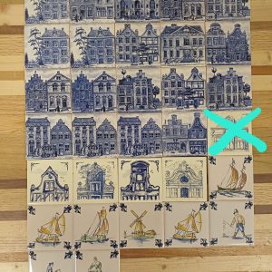 KLM tegeltjes / onderzetters - 31 stuks