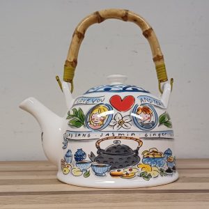 Blond Amsterdam theepot asia