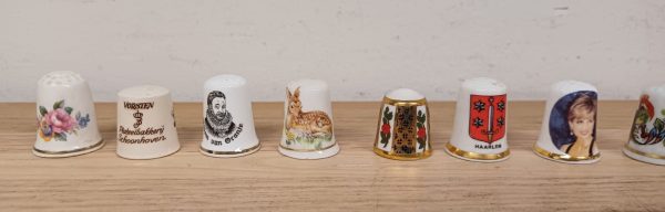 Vintage vingerhoedjes - 49 stuks - Afbeelding 6