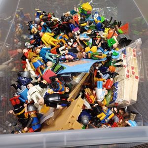 120 vintage playmobil poppetjes & divers playmobil