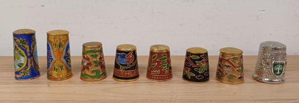 Vintage vingerhoedjes - 49 stuks - Afbeelding 3