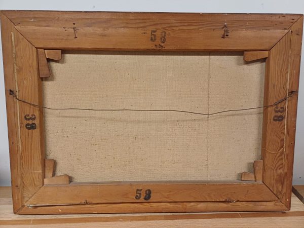 Olieverfschilderij John Ullman - Zweeds kustlandschap - Afbeelding 10