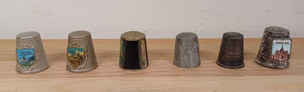 Vintage vingerhoedjes - 49 stuks - Afbeelding 7