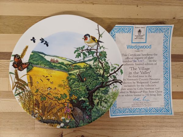 Wedgwood borden & certificaat - 3 stuks - Afbeelding 11