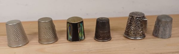 Vintage vingerhoedjes - 49 stuks - Afbeelding 8